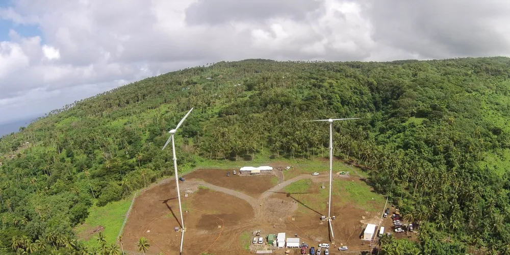 First wind farm spins in Samoa