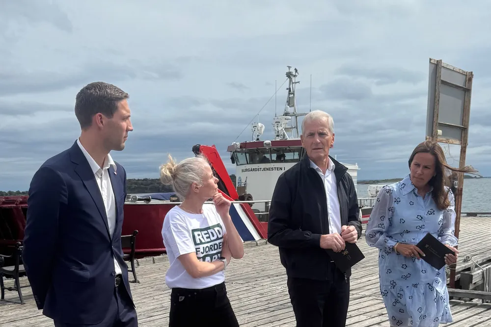 Fra regjeringens presentasjon av tiltakene i Oslofjorden.