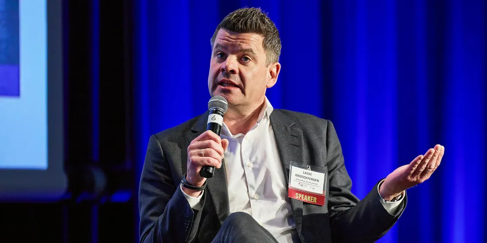 Wallenius Wilhelmsen chief executive Lasse Kristoffersen.