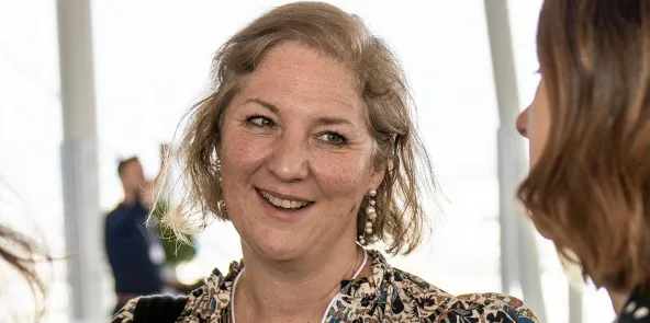 Johannah Christensen attends the Global Maritime Forum’s 2023 summit in Athens.
