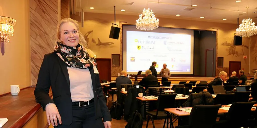 Regionsjef havbruk Nord, Marit Bærøe i Sjømat Norge.Foto: Jørn Mikael Hagen