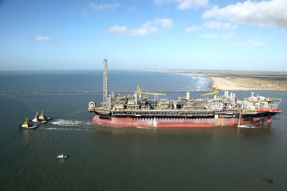 The Petrobras P-58 FPSO: vessel sets out from Brazil’s Honório Bicalho yard on 4 December 2013
