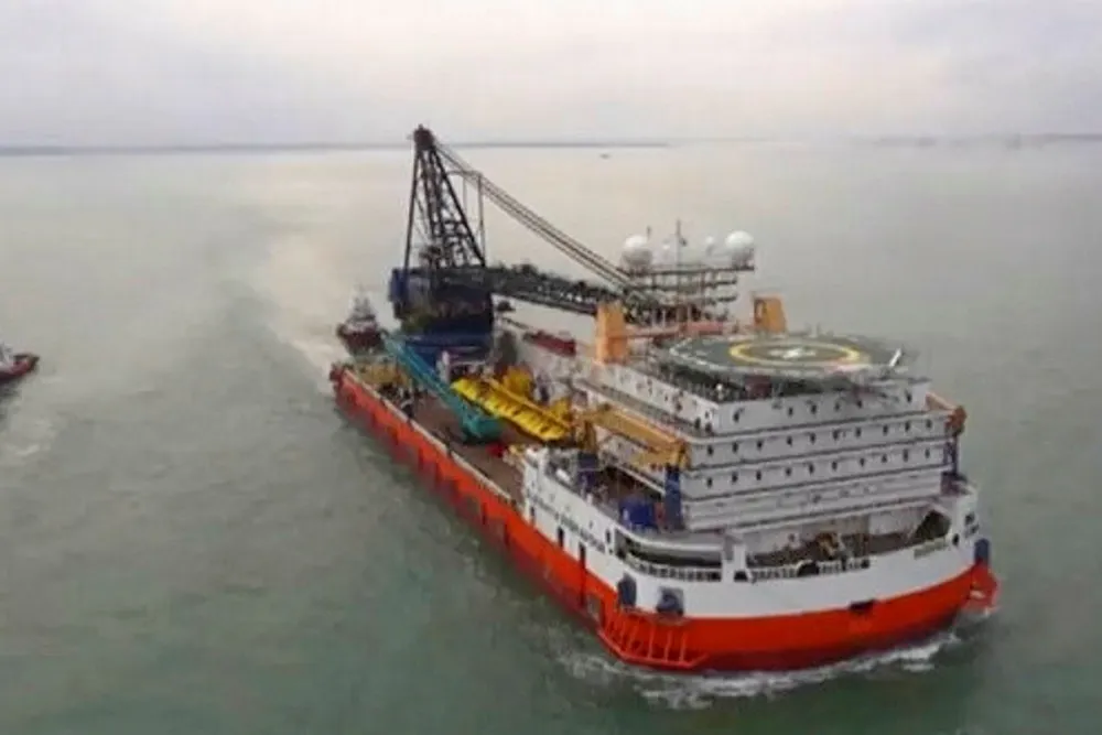 Lined up: Solstad's Norce Endeavour