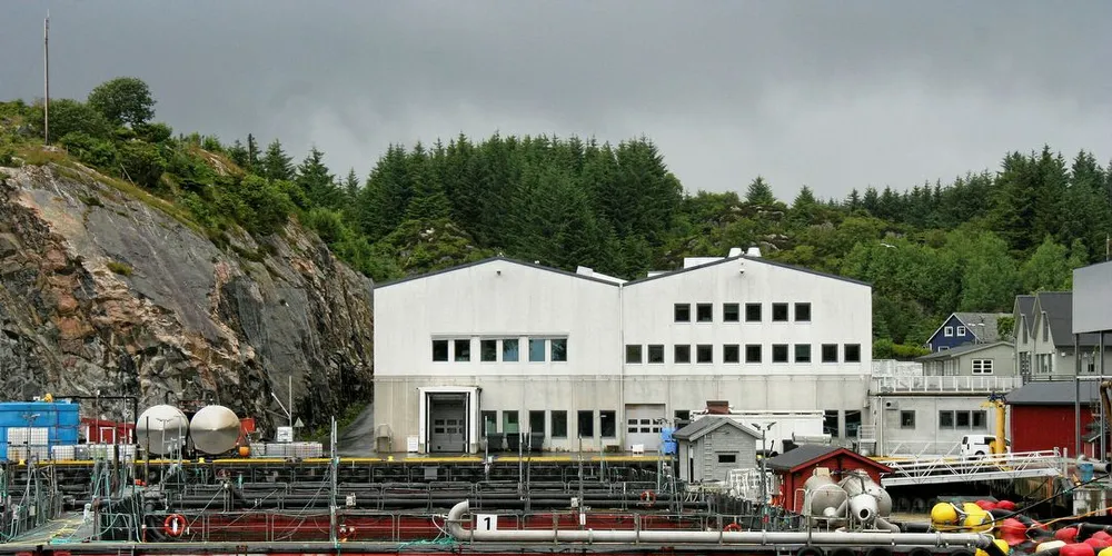 BØMLO: Bremnes Seashores hovedkontor og slakteri i Øklandsvåg på Bømlo.