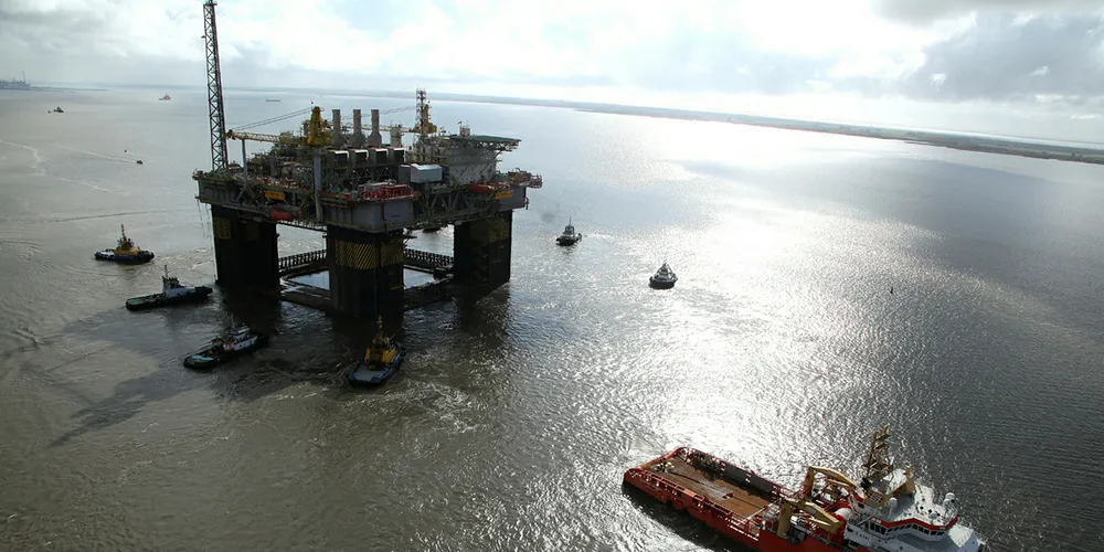 The wind installation will power a Petrobras platform