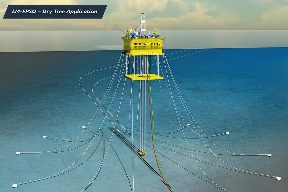 New concept: Intecsea's LM-FPSO dry tree application
