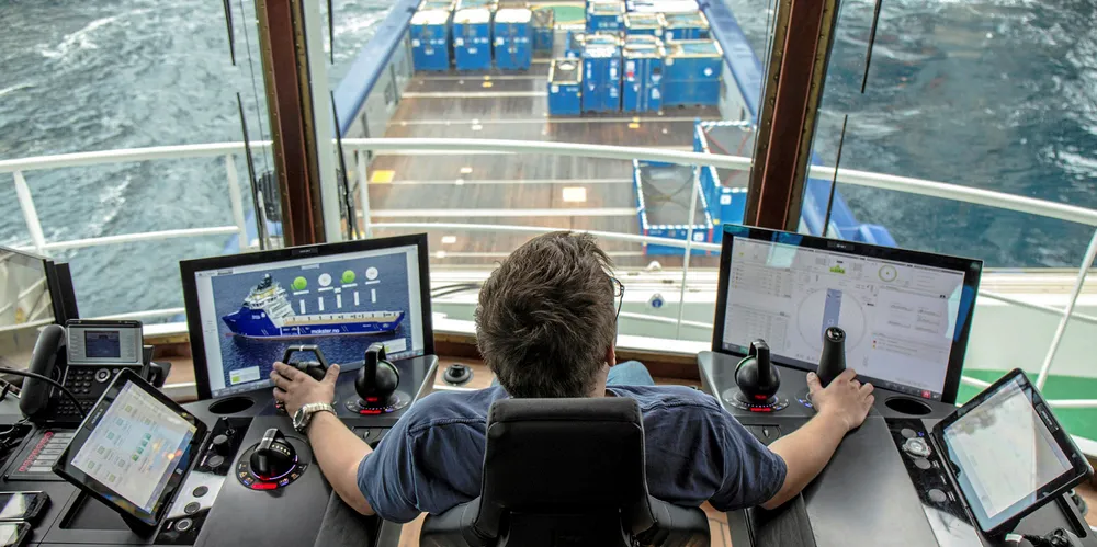 Simon Mokster Shipping's platform supply vessel Stril Luna