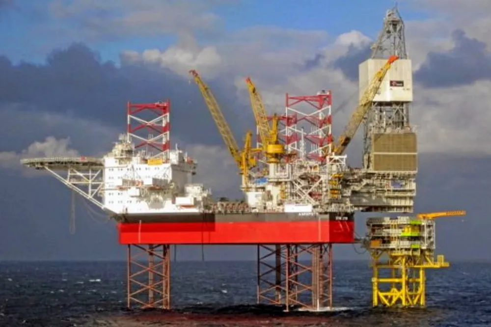 The jack-up rig Askepott.