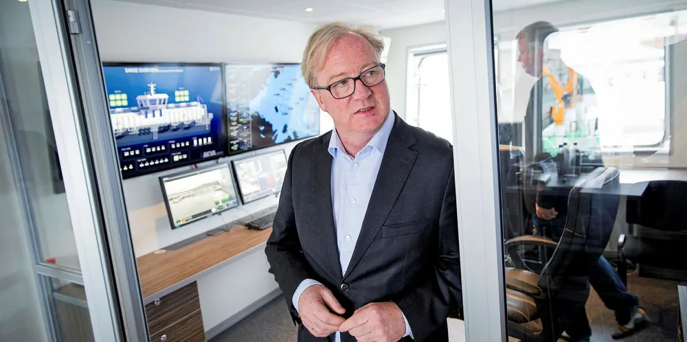 Benchmark CEO Trond Williksen.