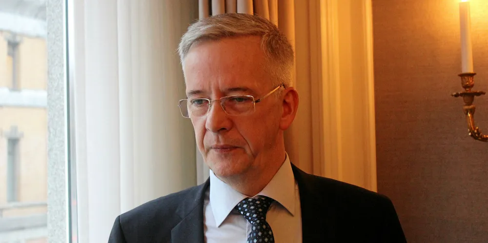 Konsernsjef Regin Jacobsen i Bakkafrost har fortsatt ikke levert mye fisk til Russland i år.
