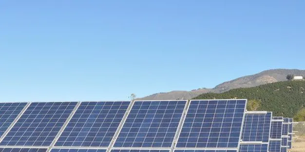A Blue Earth solar project