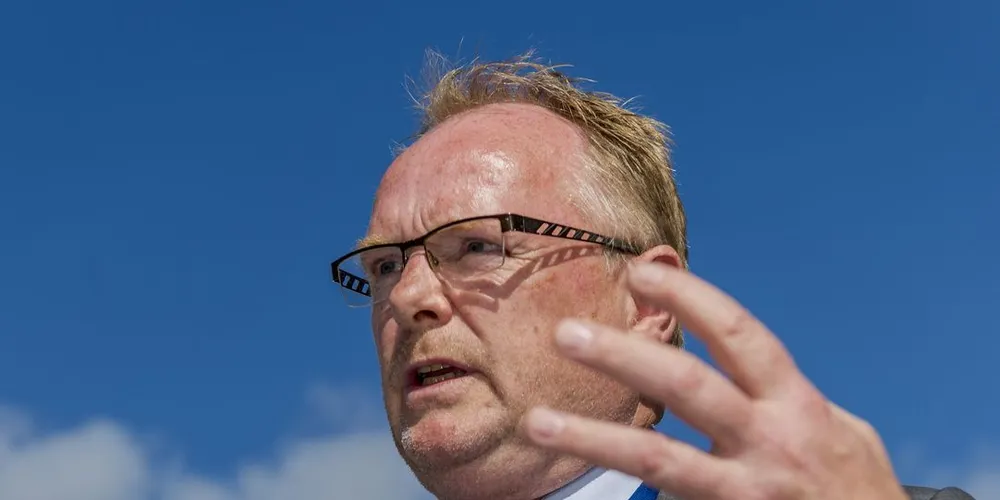 Fiskeriminister Per Sandberg (Frp). Arkivfoto: Ned Alley