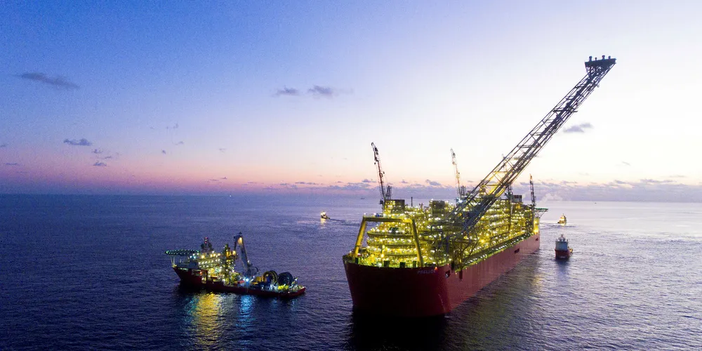 Shell's Prelude FLNG