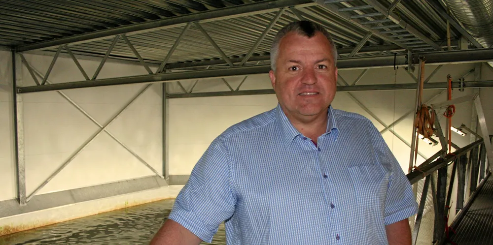 Dagleg leiar Rune Sandvik i Erko Settefisk. Stord Havbrukspark er eit dotterselskap av Erko Settefisk, og eig tomta det planlagde matfiskanlegget skal stå på.