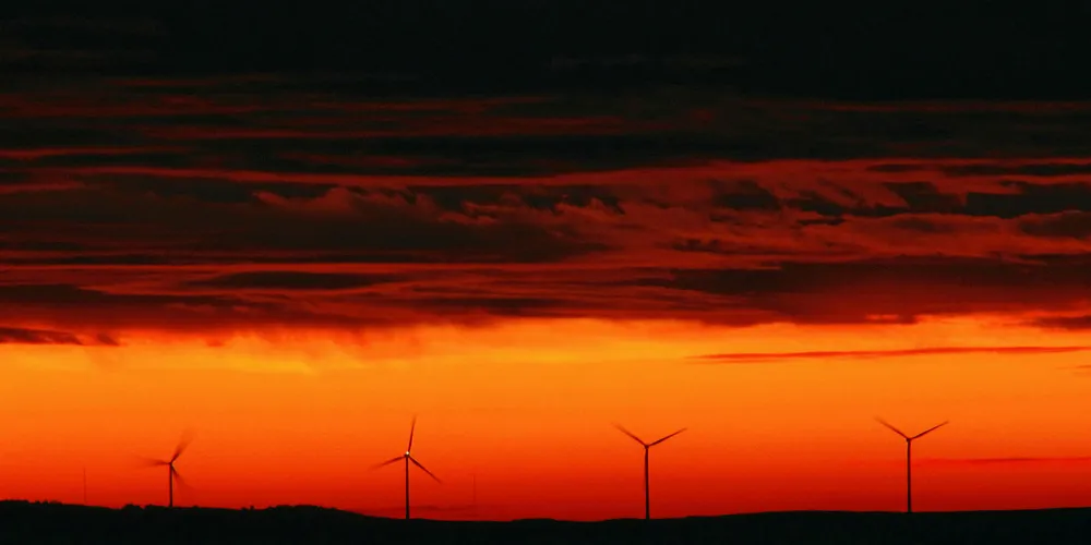 Wind turbines near Zaragoza, capital of the Aragon region which wants to help speed wind development. Pic: Juanedc/Flickr