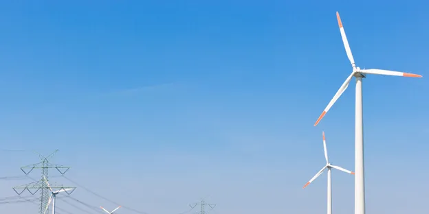 Most wind power is generated in Northern Germany
