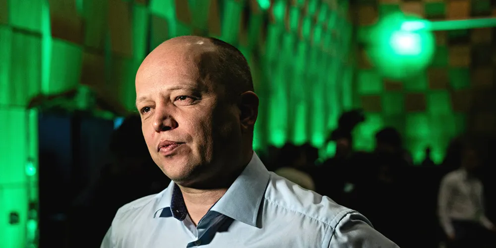 Norway's Minister of Finance Trygve Slagsvold Vedum.