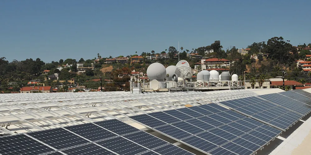 PV installation at a US Navy installation