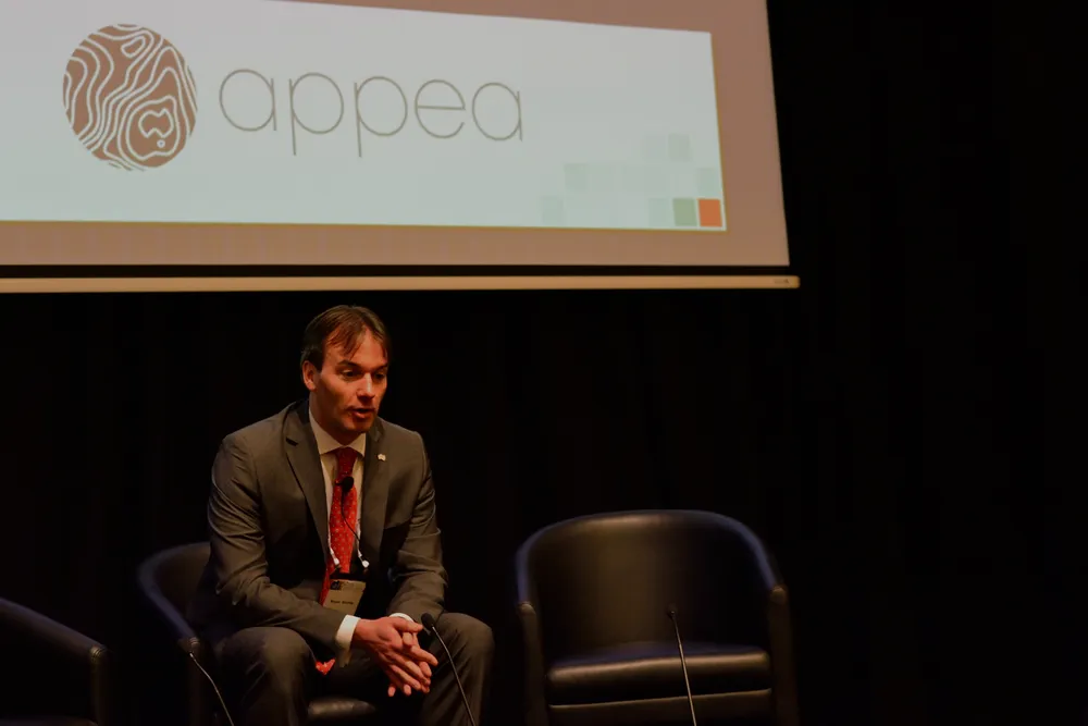 Frontier exploration: BP vice president exploration Asia Pacific Bryan Ritchie speaking with media at the APPEA conference in Melbourne