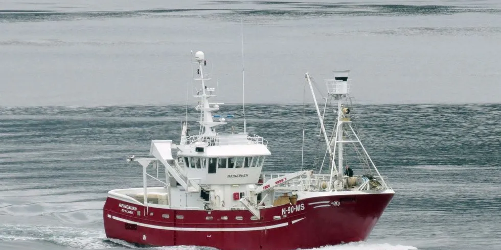 ”Reinebuen” deltar akkurat nå i torskefiske med snurrevad utenfor Vesterålen, og skipper Bjørn Andersen forventer et oppsving i fisket i løpet av få dager. Foto: Jon Eirik Olsen