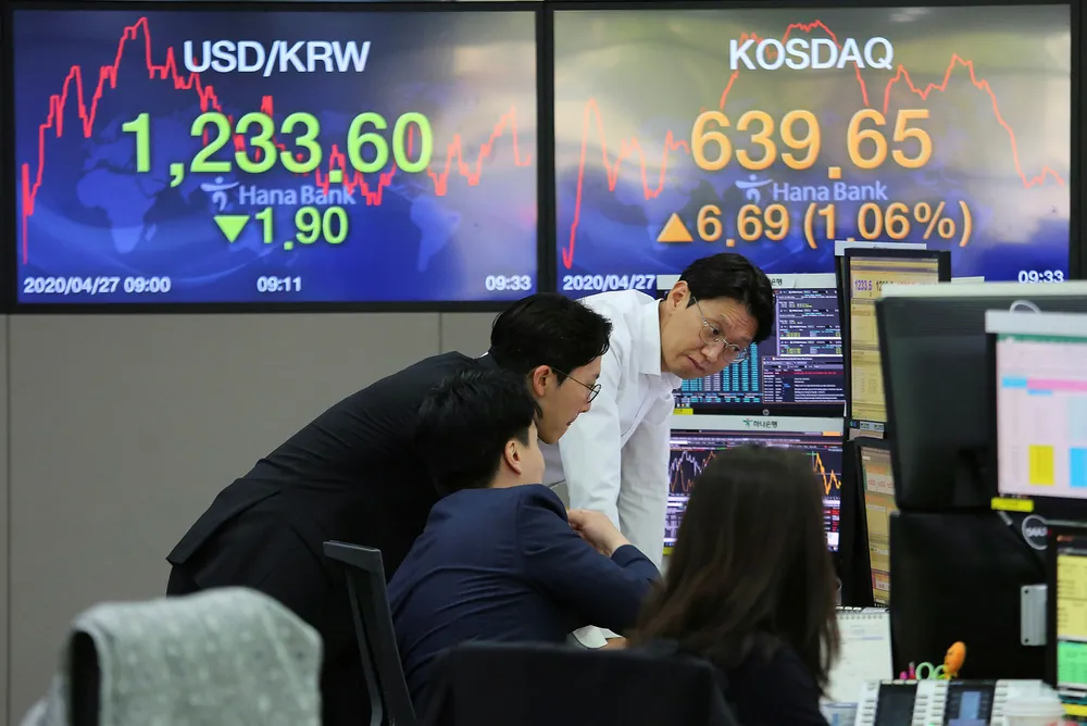 Waiting: prices eased in early trade on Friday as the market waits on signs major producers will extend production cuts