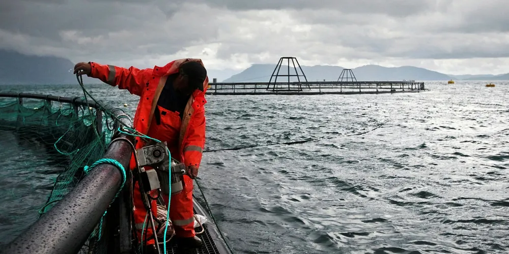 VIL ENDRE: Nærings- og fiskeridepartementet ber Stortinget om å endre akvakulturloven.