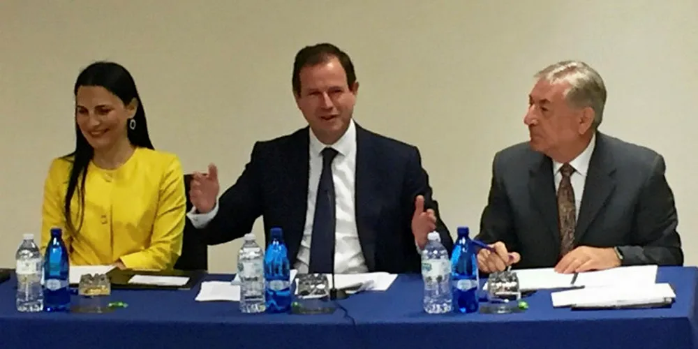 From left to right: Andreina Fenech, Javier Garat and Karmenu Vella.