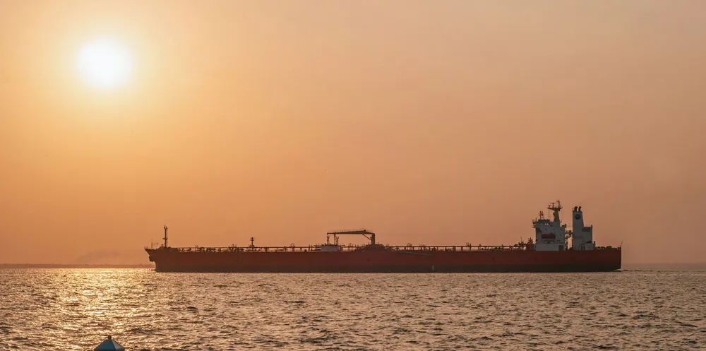 A tanker is seen off Maracaibo, Venezuela.