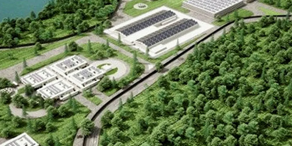 Visualization of Pure Salmon's Japan RAS facility.