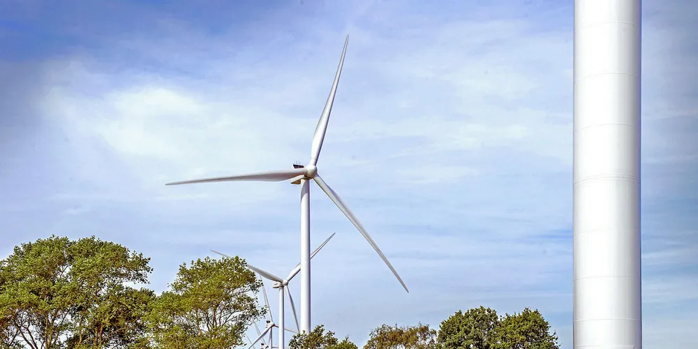Vestas V117-3.0MW turbines in Denmark