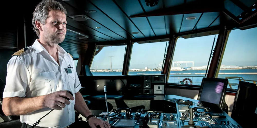 Inge Hansen was captain of the floatel Edda Fides as it tried to journey from Asia to Europe during the pandemic.