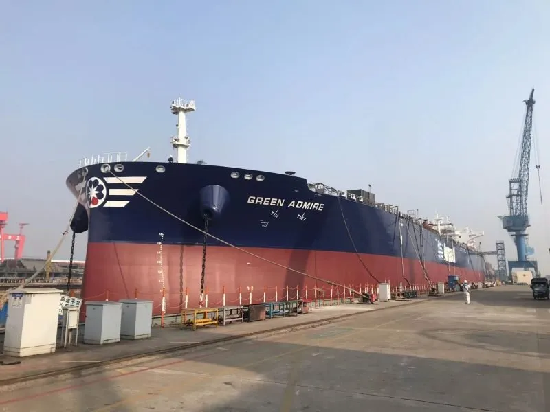 The 114,400-dwt Green Admire (built 2022) is said to have been intercepted in Russian waters.