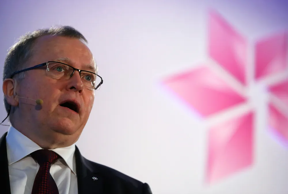 Banging gas drum: Statoil chief Eldar Saetre