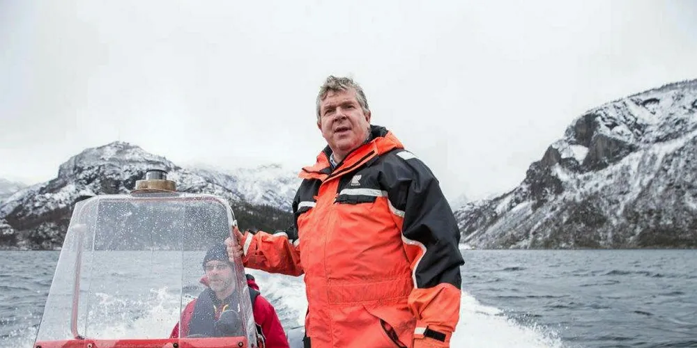 Konsernsjef Einar Wathne i Cargill Aqua Nutrition. (Pressefoto)