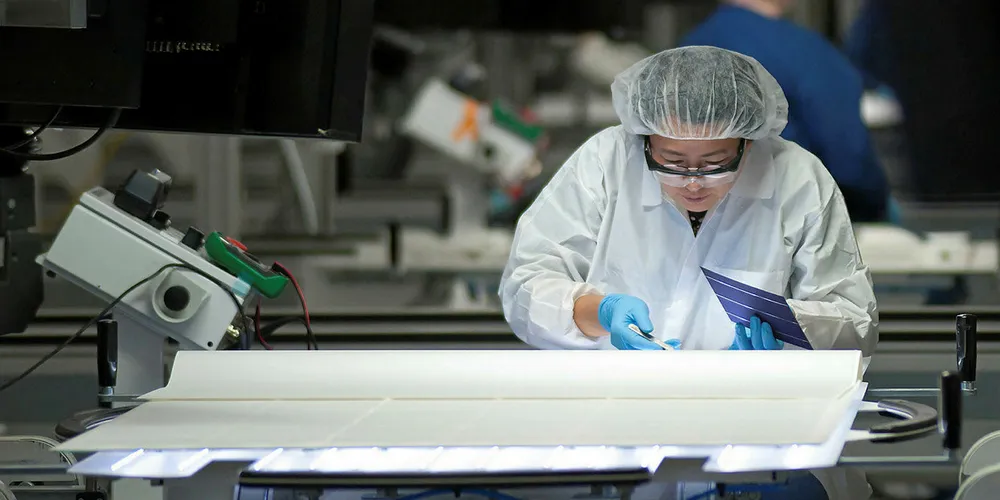SolarWorld Americas' Oregon factory is the largest cell and module plant in North America