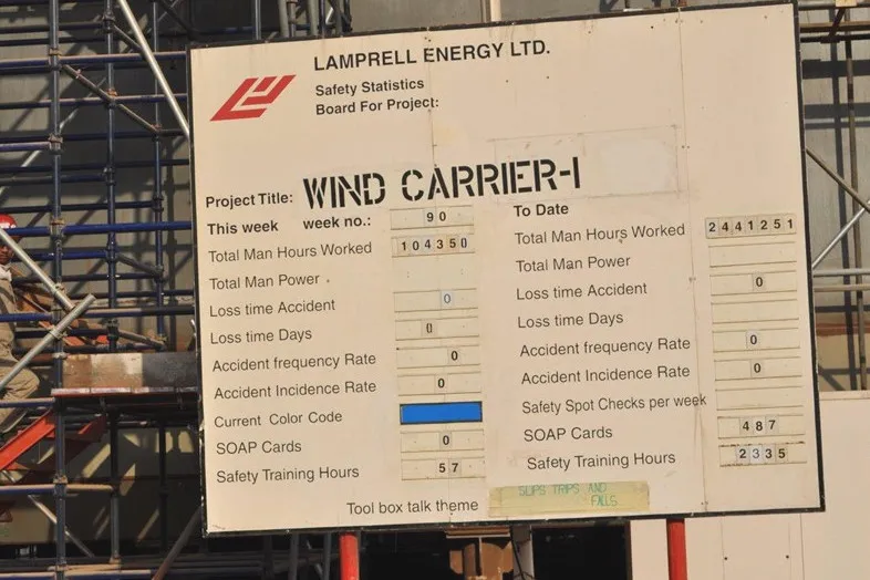Sign of the times: Lamprell posts deeper profit warning of $45 million