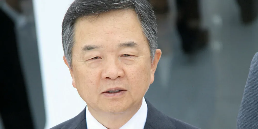MK Yoon, president of Hyundai Samho Heavy Industries