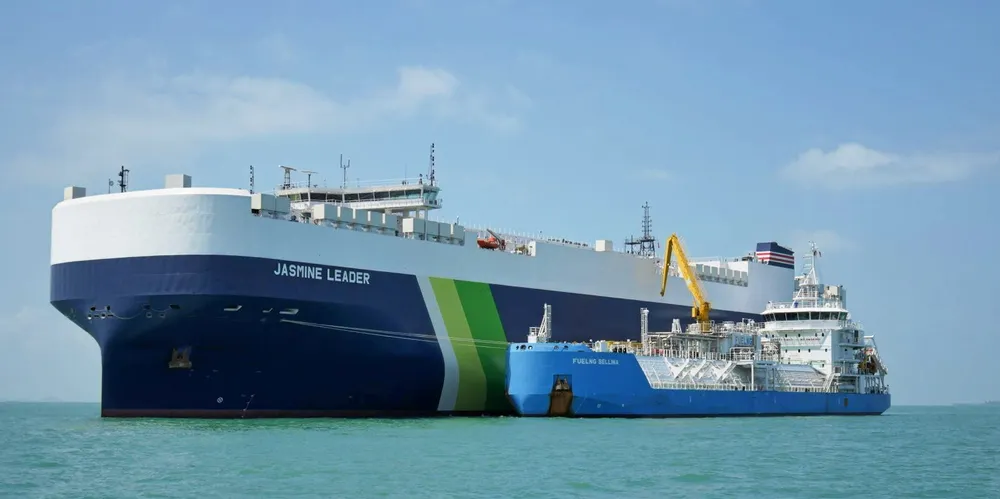 The car carrier sector has been a quick adopter of LNG as a fuel.