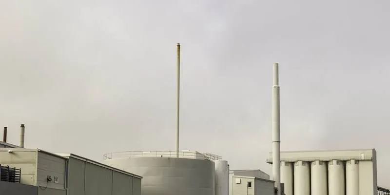 HB Grandi's fishmeal factory in Vopnafjördur.