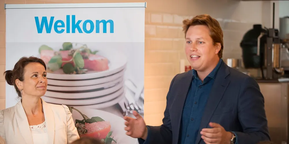 Tjebbe Onnes, category manager seafood at Albert Heijn. Photo: Albert Heijn