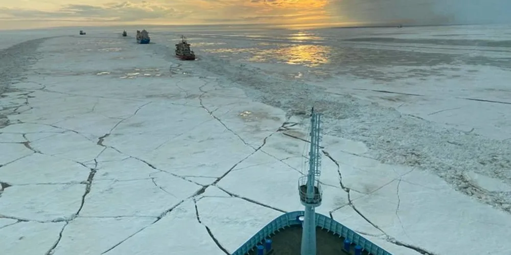 Russia is planning to put more ships through the Northern Sea Route to take advantage of the swifter voyage to Asia.