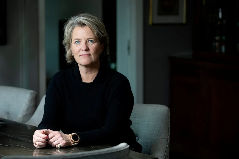 Benedicte Schilbred Fasmer er toppsjef i Sparebank 1 SR-Bank. Banken er i stor grad eksponert mot oljeindustrien.