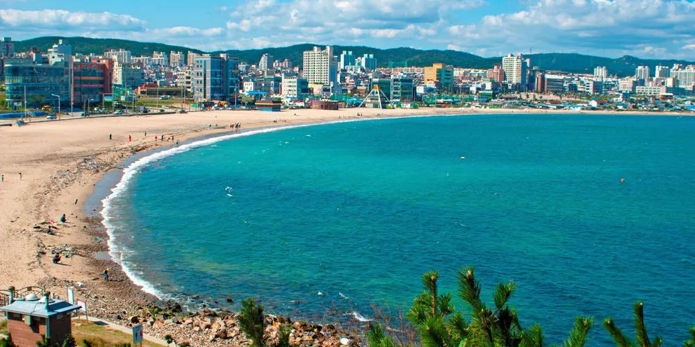 Island Beach. Ulsan. South Korea