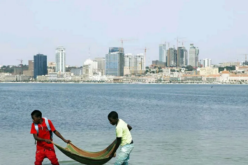 Trawling for contracts: off Angola and capital Luanda