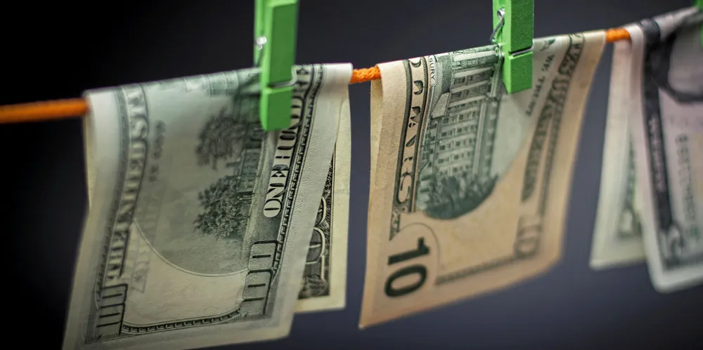 Money laundering dollars.