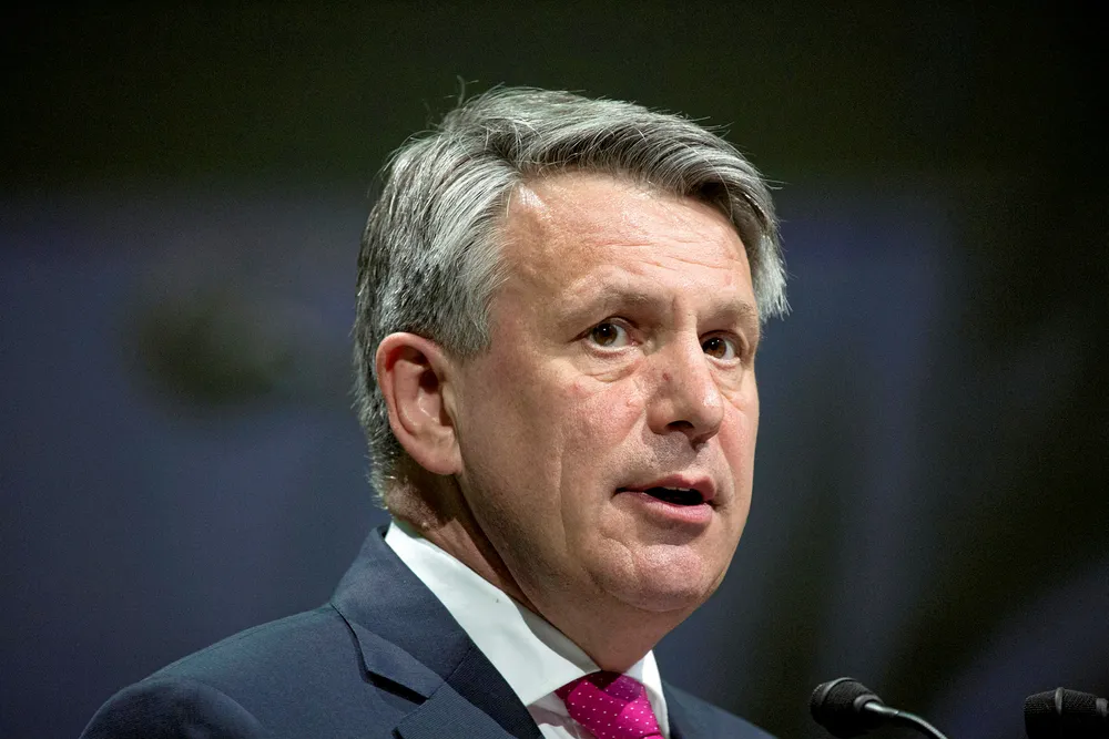Oil demand warning: Shell chief executive Ben van Beurden