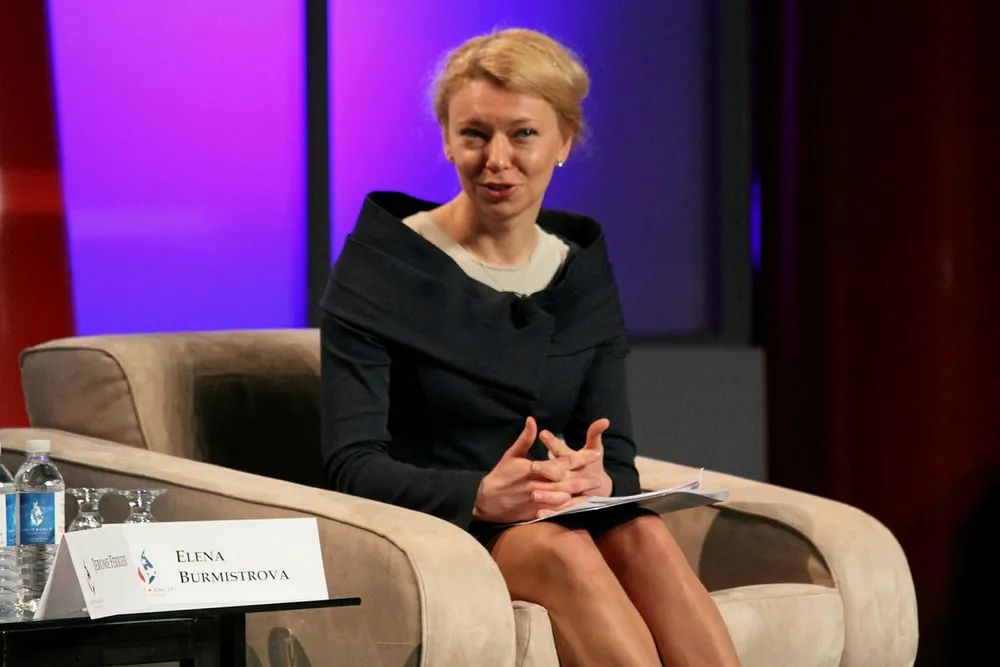 Elena Burmistrova: Gazprom executive board member