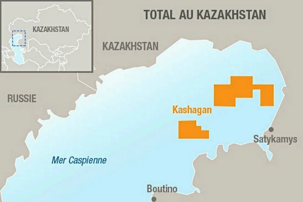 Work in Kazakhstan: Total's Dunga field