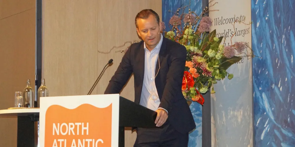 Johan Andreassen, Atlantic Sapphire CEO. NASF.