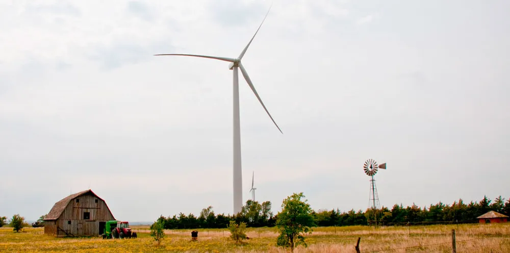 Post Rock wind farm